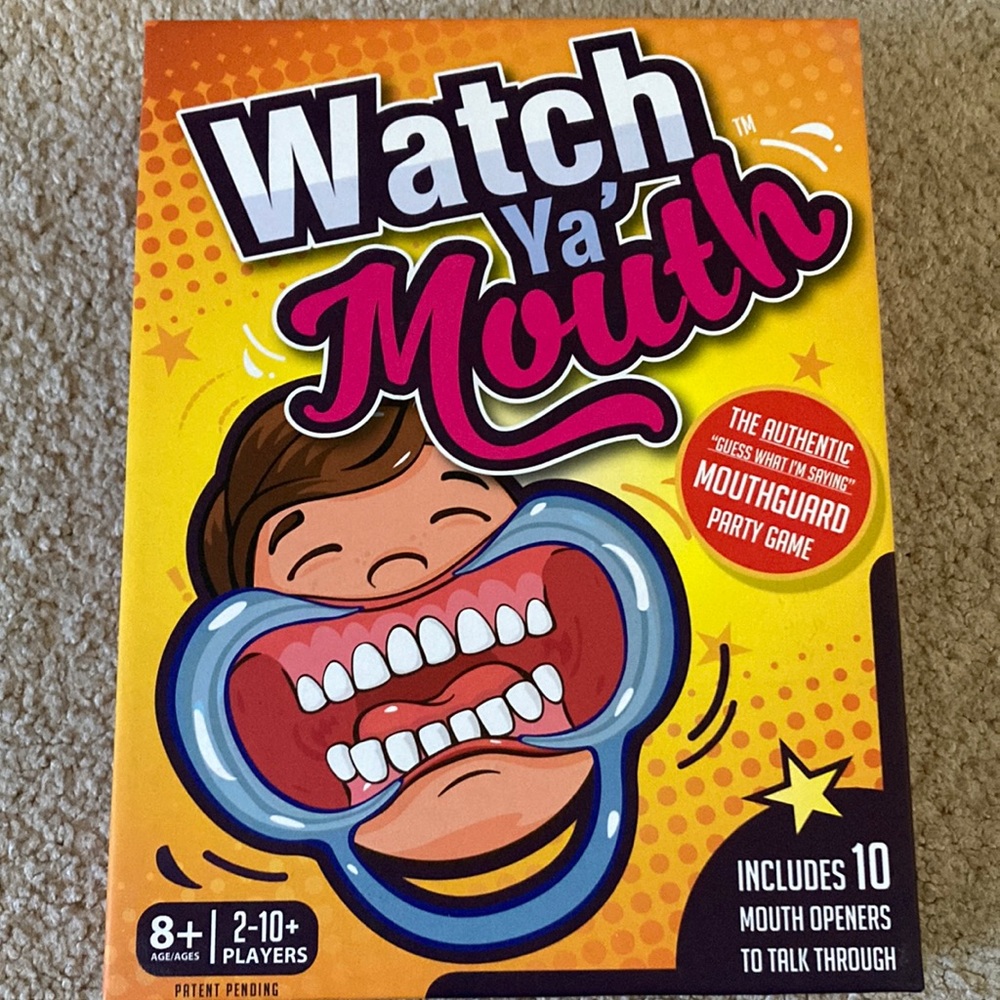 NWOT Watch Ya’ Mouth Game